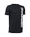 Under Armour Boys' UA Sideline Logo T-Shirt Youth Medium Black