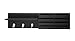 kieragrace KG Sydney Wall Shelf and Mail Holder with 3 Hooks - Black, 24