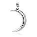 Large Crescent Moon - Lunar Magic Sterling Silver Pendant