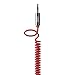 Belkin MIXIT? Coiled Tangle-Free Auxiliary Cable (Red, 6 Feet)