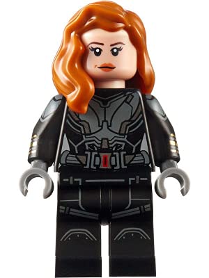 LEGO Marvel Super Heroes Black Widow Printed Arms Minifigure from 76153 (Bagged)