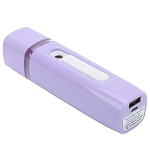 USB Nano Mist Sproeier Luchtbevochtiger Draagbare Handheld Hydraterende Gezicht Sproeier 28ml Paars
