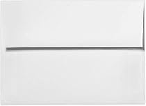 A2 Invitation Envelopes w/Peel & Press (4 3/8 x 5 3/4) - 80lb. White (50 Qty.)
