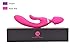 G-Spot Vibrator Waterproof Rechargeable Dildo Vibrator Adult Sex Toys for Women - Silicone Clitoris Vagina Stimulator Massager Sex Things for Couple-Pink