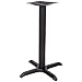 Flash Furniture 24 Inch Square Bar Table w/Black or Mahogany Reversible Laminate Top