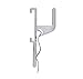 Quartet Map Hook with Clips for 1 Inch Map Rails, Silver (XDH001)