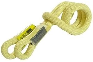 BRAND: STERLING Sterling Rope 8MM EYE TO EYE PRUSIK 28" Yellow Aramid Fiber Cord for Car, Truck, Van, ATV, UTV, Boat, Motorcycle