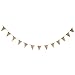 Burlap Banner - Tinksky Vintage Bunting Banner with 13pcs Flags Wedding Birthday Party Decoration