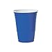 SOLO Cup P16BRL Plastic Party Cold Cups, 16 oz., Blue (Pack of 50)