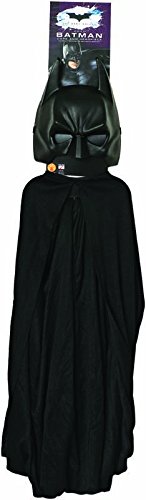 Batman: The Dark Knight Rises: Batman Cape and Mask Set, Child Size (Black)
