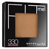 Maybelline New York Fit Me Pressed Powder, Toffee 330, 0.03 Ounce (Pack of 2)