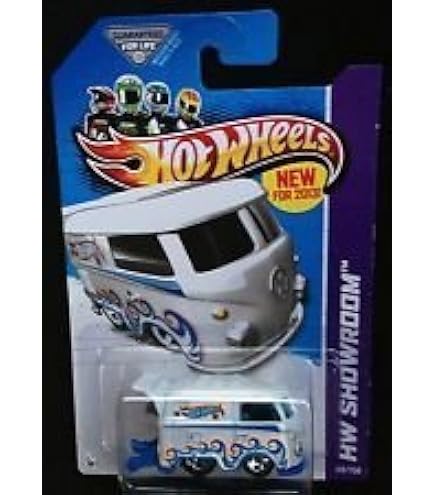 Amazon.com: 2013 Hot Wheels HW Showroom - White Volkswagen Kool