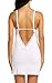 Avidlove Lingerie Women Chemise Lace Babydoll Full Slip Sleepwear Dress White Small