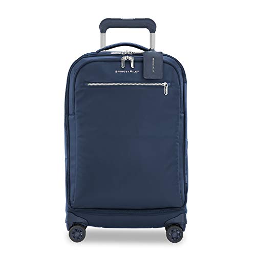 Briggs & Riley RhapsodySoftside Spinner Luggage, Navy, Tall CarryOn