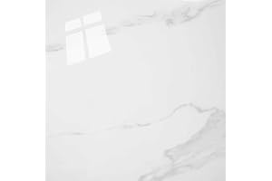 SHOWCOLOUR 20-Sheet Peel and Stick Backsplash Marble Look 12"X12" Self Adhesive Wall Tile Back Splashes for Kitchen Bathroom (2, Marble White)