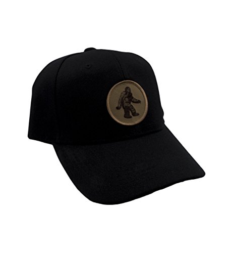 Bigfoot Hat! Adjustable-Back Ball Cap with Embroidered Bigfoot / Sasquatch