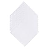 Selected Hanky 100% Cotton Men's Handkerchiefs 6 Piece Gift Set