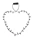Lotsa Lites Christmas Holiday Flashing Light Bulbs Necklace (Pack of 5)