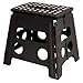 Home-it Folding Step Stool Children and for Adults 13 In. White Holds up to 300 LBS