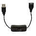 MagiDeal USB A Male to Female Extenstion Cable with Switch On/Off