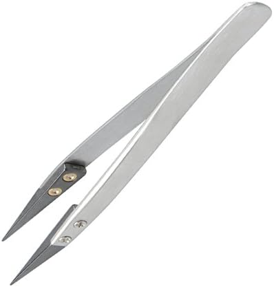 McDou Precision Ceramic Tweezers - Non-Conductive and Heat Resistant to High Temperatures for Pinching Coils While Firing - NO MORE BROKEN TIPS