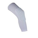 Knee Guard, Morris Strengthen Kneepad Honeycomb Pads Basketball Leg Knee Sleeve Protective Pad Compression Wear Antislip Hexpad for Basketball Kneepad Guard Protector Gear
