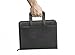 Executive Office Solutions Professional Business Padfolio Portfolio Briefcase Style Organizer Folder with Handles Notepad and 3 Ring Binder Synthetic Leather – Black (F044)