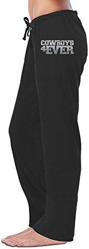 Duola Women's Sweatpants Dallas Cowboy 4ever Black Size M
