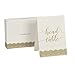 Dessie Wedding Table Numbers (Gold)| 5x7 inch Double Sided with Elegant Calligraphy Design to Liven Up Any Table| Includes Numbers 1-25 and Head Table Card (Also in Silver, Black and Rose Gold)