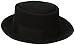 Stacy Adams Men's Wool Rocker Fedora, Black, Large