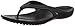 Crocs Women's Kadee II Flip Flop | Casual Lightweight Beach Sandal or Shower Shoe, Black, 9 M US