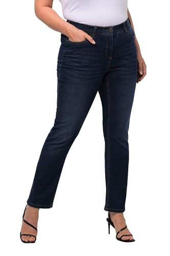 ULLA POPKEN Straight-Jeans, Jeans Donna, Blu (Blue Denim), 32W / 32L
