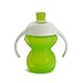Munchkin® Click Lock™ Bite Proof Trainer Cup, Plastic, 7 Ounce, 2 Pack, Blue/Green