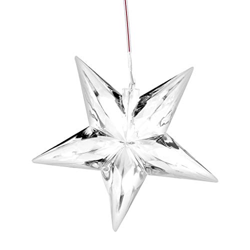 Gotian LED Solar Wind Chimes Outdoor Waterproof LED Changing Light Color Moon and Stars Wind Chime, Great for Brightening and Embellishing Your Balcony, Garden and Child Room