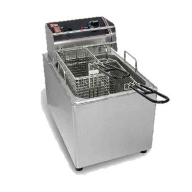 Click Here to See More Images Grindmaster Cecilware Electric Stainless Steel Countertop Fryer 11
