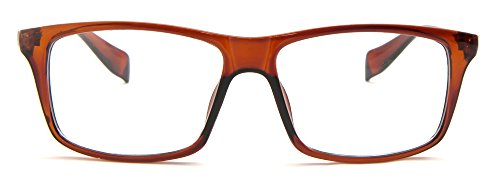 Newbee Fashion - Casual Simple Squared Durable Frames Designer Inspired Clear Eye Glasses