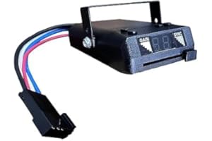 iFJF 8507111 Electric Time Delay Trailer Brake Controller Replacement for 8507111 Brakeman IV Digital Brake Control for 1 to 4 Axle Trailers