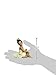 Cosmos 10123 Fine Porcelain African American Ballerina in Yellow Dress Figurine, 4-Inch