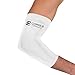 Copper Compression Copper + Zinc Elbow Sleeve. Guaranteed Best Elbow Brace with Infused Support for Workouts, Golfers & Tennis Elbow, Arthritis, Tendonitis. Fit for Men and Women (White - Medium)