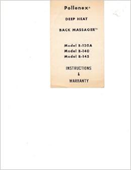Pollenex deep heat back massager Clearance