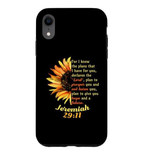 Jeremiah 29:11 Bible Christian Christian Case for iPhone XR