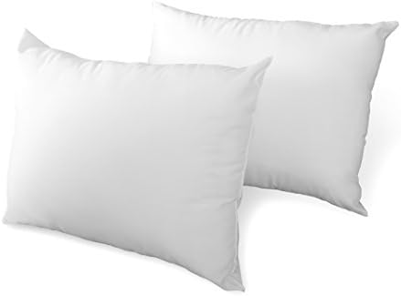 Bicor Processing Extra Firm Bed Pillow Twin Pack White Amazon