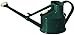 Haws Handy Plastic Watering Can, Mini Water Can for Indoor Plants, Succulents and Flowers, Green, 1 Pint