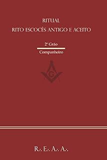 Livro Ritual Rito Escocês Antigo e Aceito - 2º Gráo - Companheiro