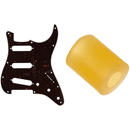 Fender Modern Pickguard, Stratocaster, 11Hole Tortoise Shell & Pickup Mounting Tubing for