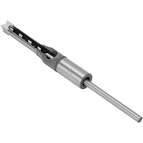 7Pcs/lot 1/4-1/2 Square Hole Drill Bit Set Steel Mortising Drilling Woodworking Tools Mortiser Drill Bits HSS Mortising Chisel Set,Woodworking Electric Drills,Wood Drilling,Holes Saw Chisel Set