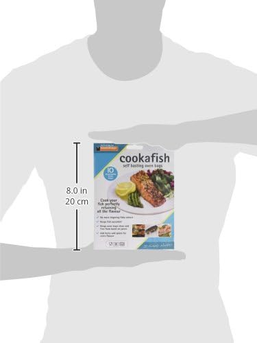 Fish Oven Bags - Mess-Free Cooking Bags for Salmon Cod & Seafood, Transparent, 150 x 300mm approx - Image 4