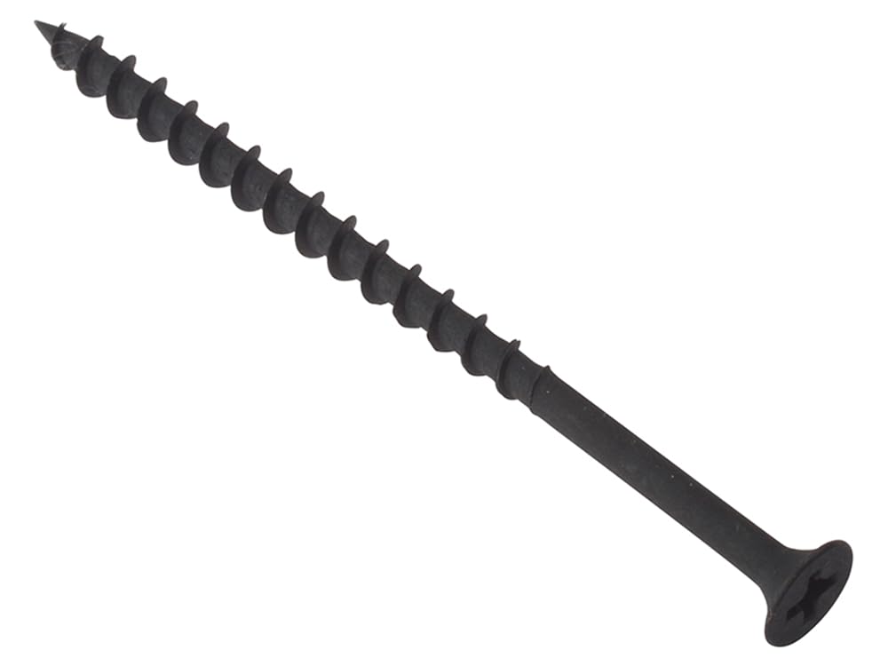 ForgeFix Drywall Screws Coarse Thread | 3.5 x 32mm | Black Phosphate | Box 200 โ image 1
