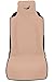 Infina Universal Waterproof Car Seat Cover - Durable Neoprene Protector, Pet Protection - Yoga, Running, Beach, Gym, Fitness, Athletes (Beige)