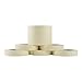 skytogether Masking Tape 0.94 Inch Wide, Beige White Painters Tape Removable Tape Masking Thin Masking Tape Bulk for Basic Painting Labeling Drafting Art Craft, 0.94 Inch x 55 Yards, 9 Rolls